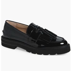 New Stuart Weitzman Mila Patent Tassel Loafer size 9.5 (fit for size9)